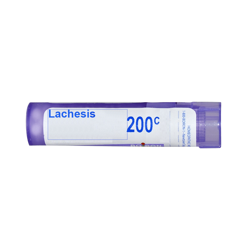 Boiron Lachesis Single Dose Approx 200 Microgranules 200 CH - Image 1