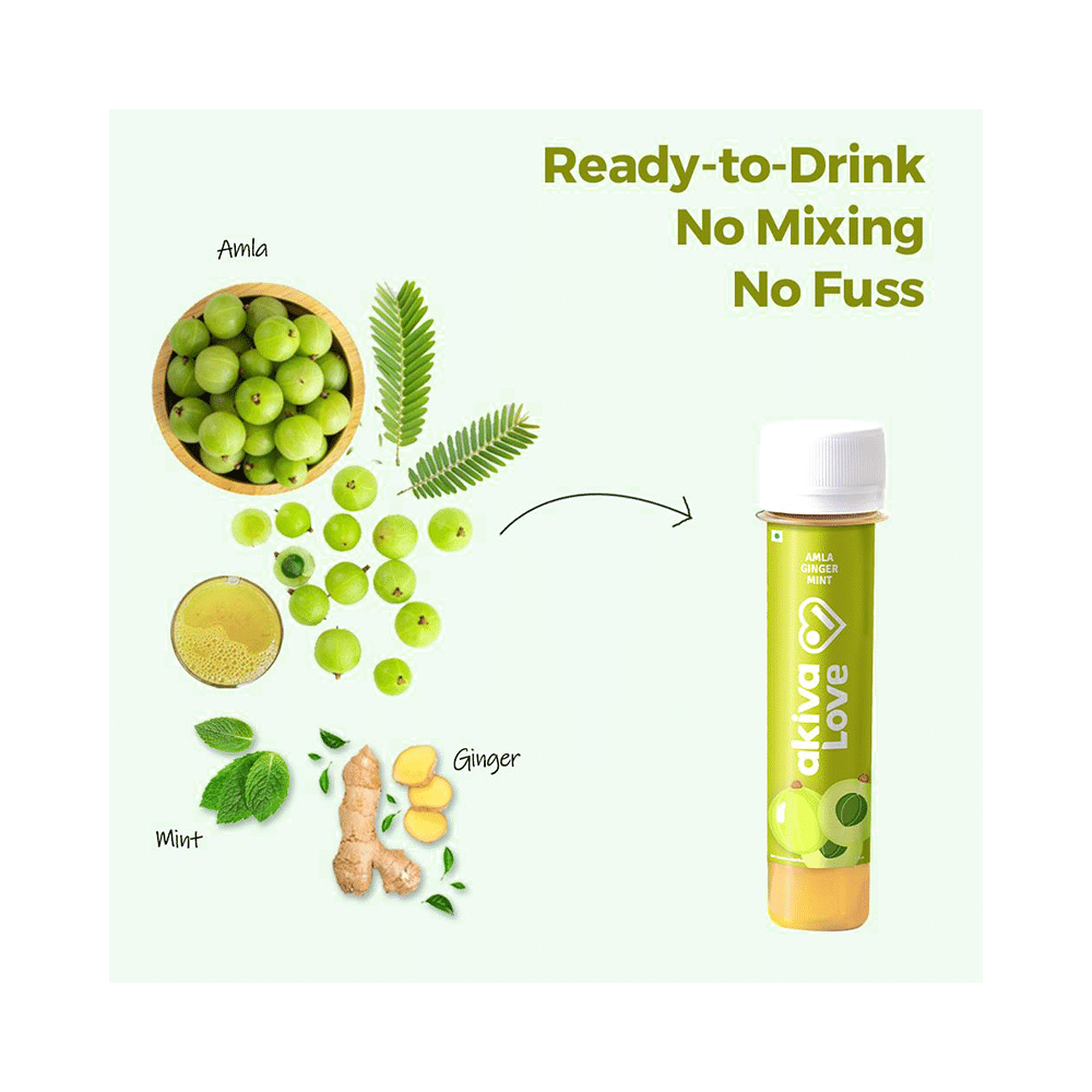 Akiva Amla Honey Ginger Drink (40ml Each) - Image 6