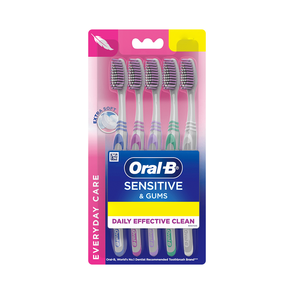 Oral-B Sensitive & Gums Everyday Care Toothbrush Multicolor - Image 1