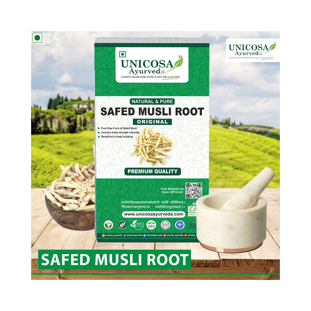 Unicosa Ayurveda Safed Musli Root - Image 6