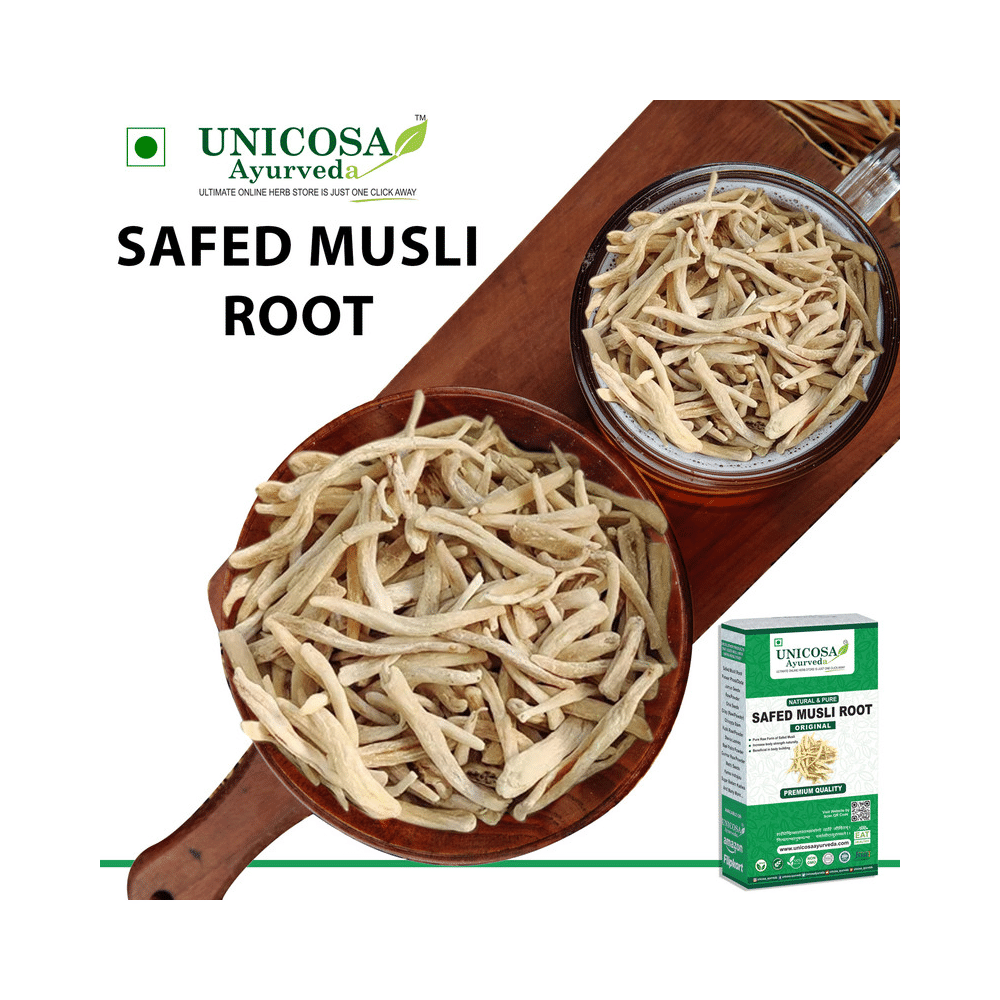 Unicosa Ayurveda Safed Musli Root - Image 8