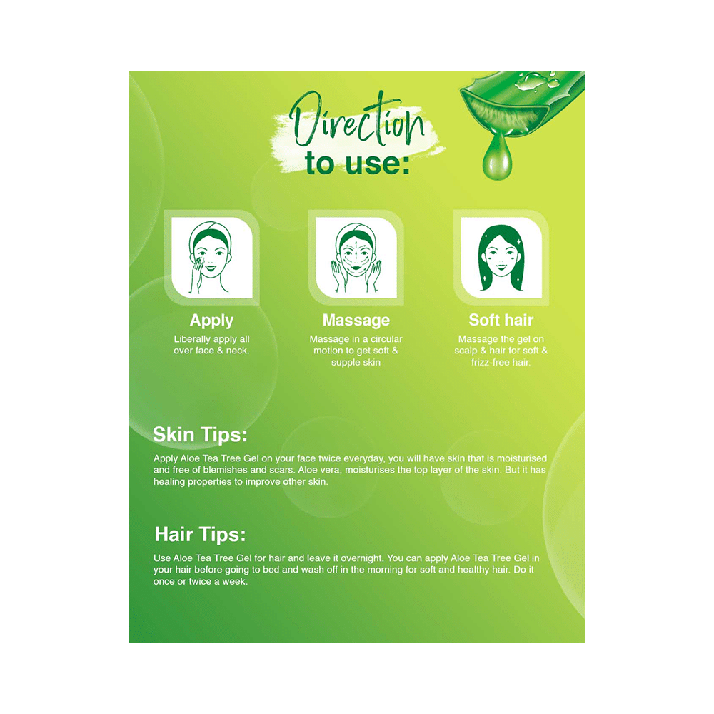 Spantra Aloe Tea Tree Gel - Image 7