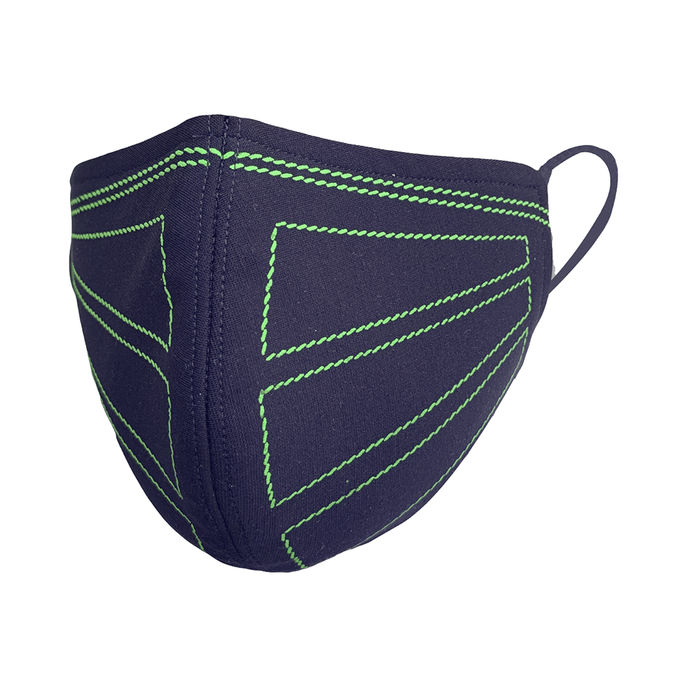 Nivedita Saboo Cares Large Sport-Ink BreathSafe Protective Reusable Face Mask - Image 1