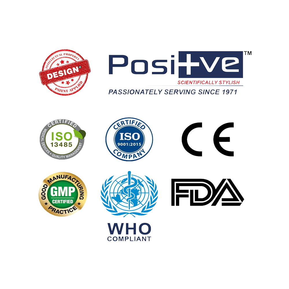 Posi+ve N99 Face Mask Navy Blue - Image 7