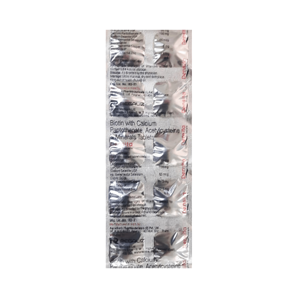 Densita Tablet with Biotin, Calcium, Acetylcysteine & Minerals
