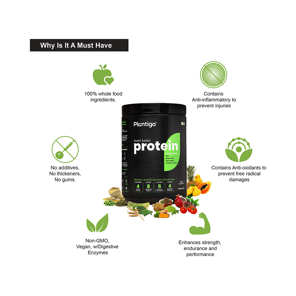 Plantigo Plant Based Protein Milk Chocolate Powder - Image 4