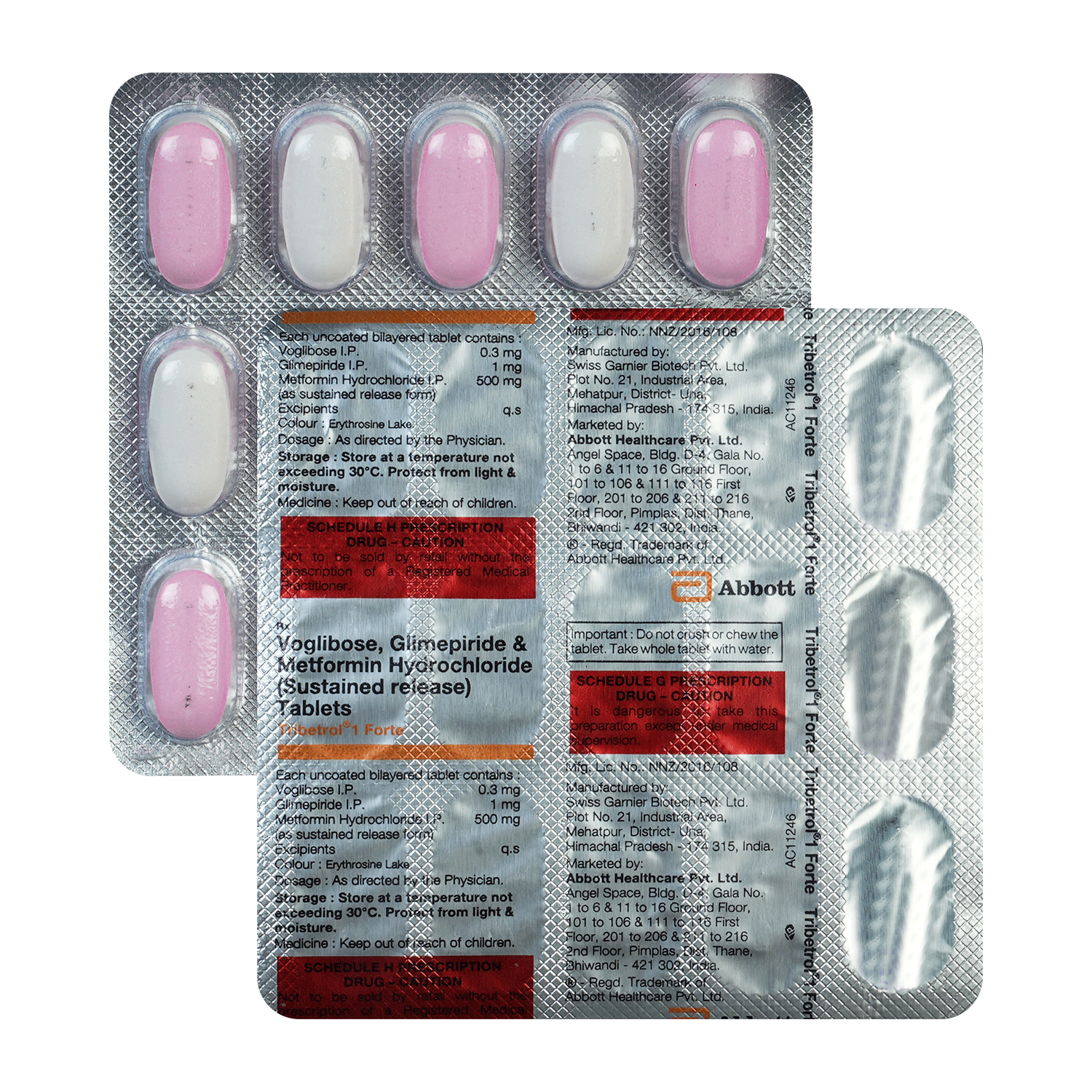 Tribetrol 1 Forte Tablet SR - Image 1