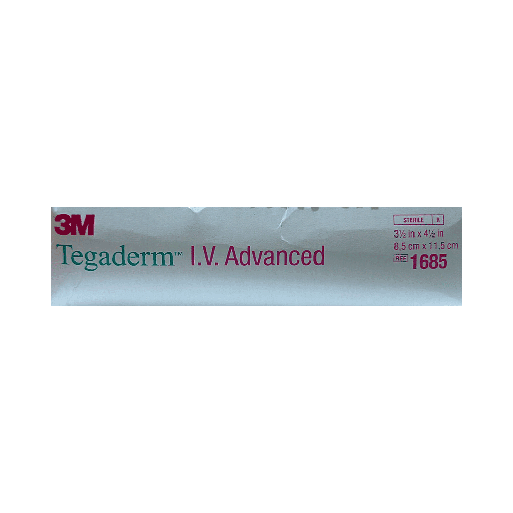3M 1685 Tegaderm I.V. Advanced Dressing Film 8.5cm x 11.5cm - Image 2