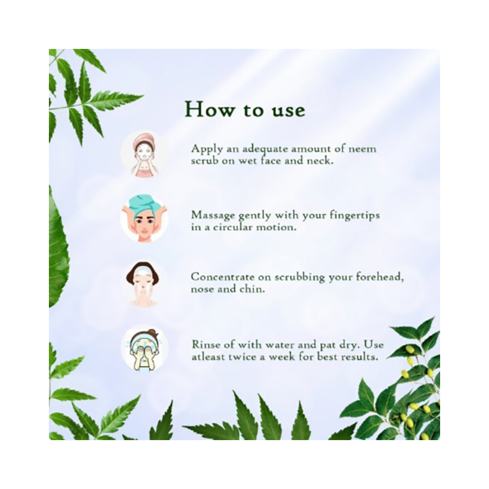 Aravalli Neem Combo Pack of Face Scrub 50 & 100gm - Image 4
