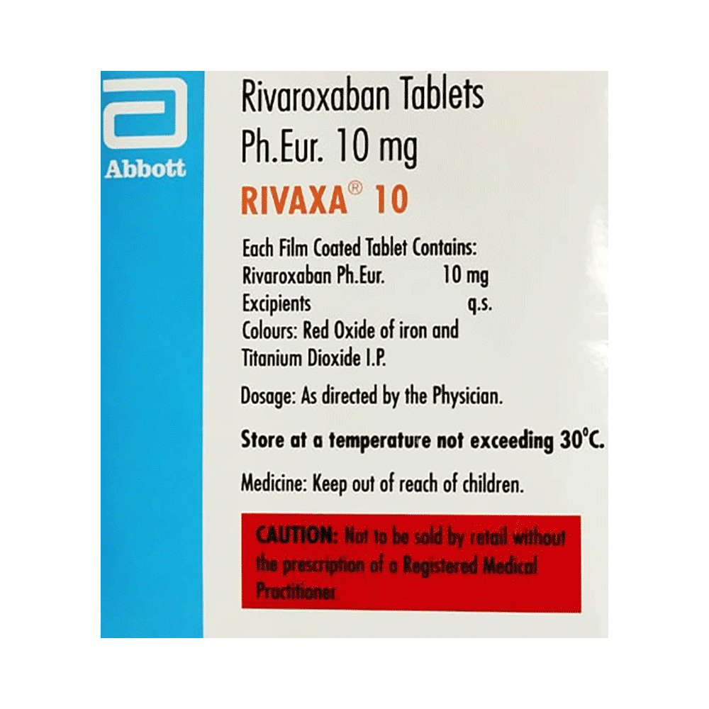 Rivaxa 10mg Tablet - Image 2