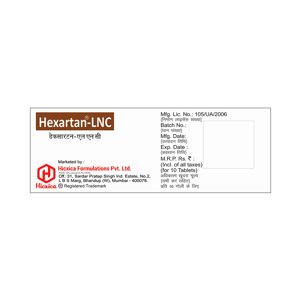 Hexartan-LNC Tablet - Image 3