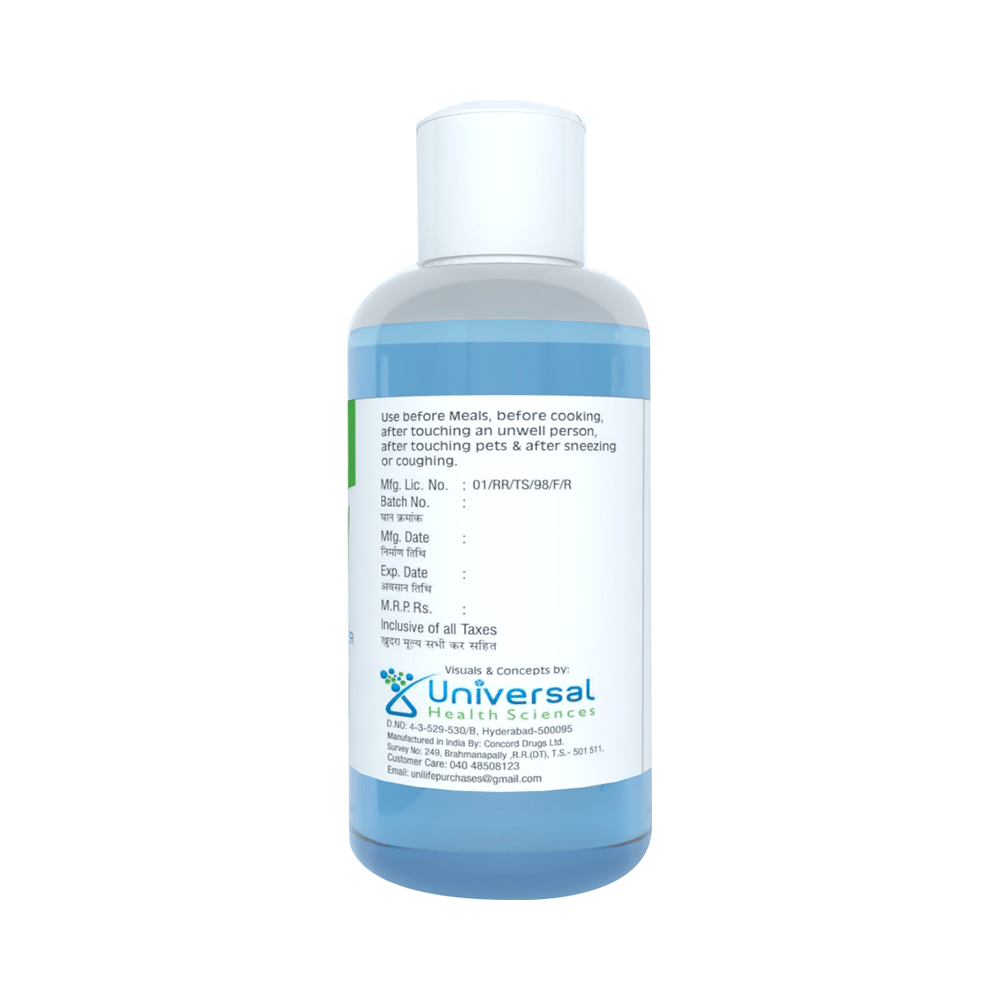 Unilife Advanced Instant Liquid Hand Sanitizer Refreshing Lemon - Image 3