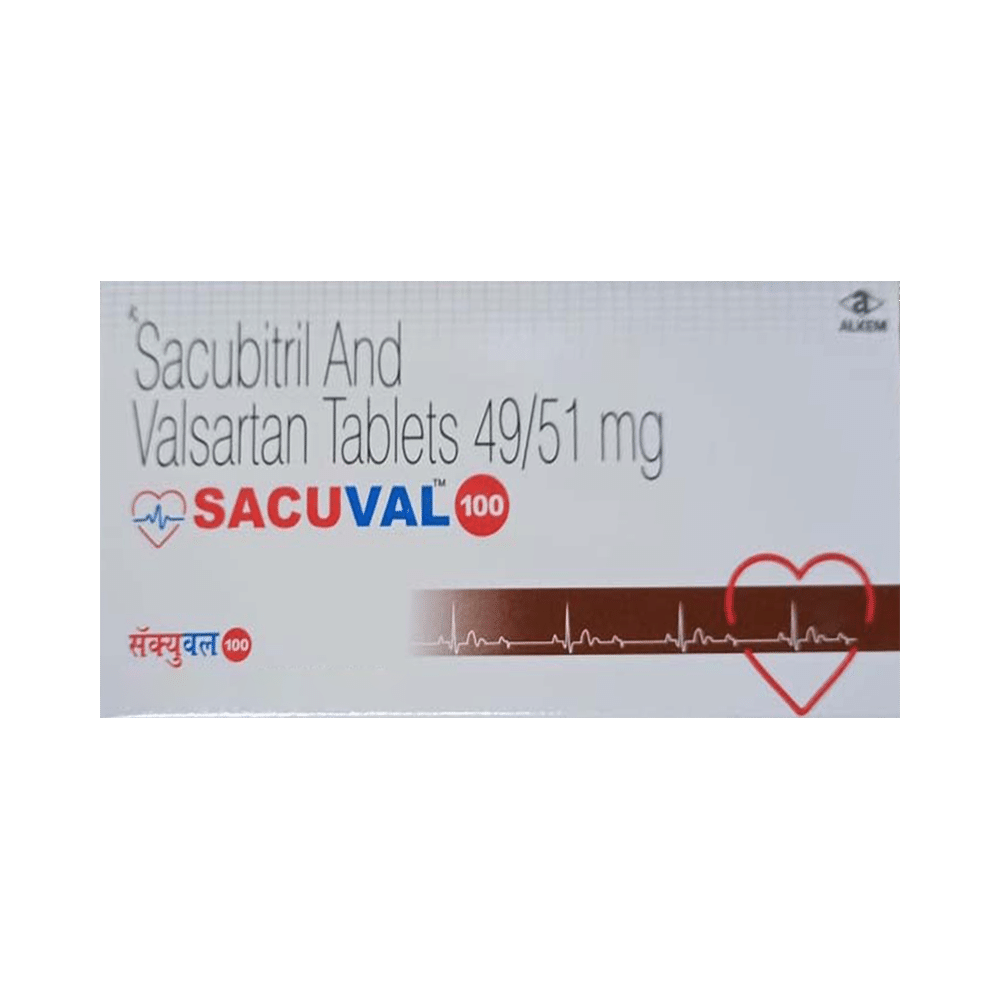 Sacuval 100 Tablet - Image 1