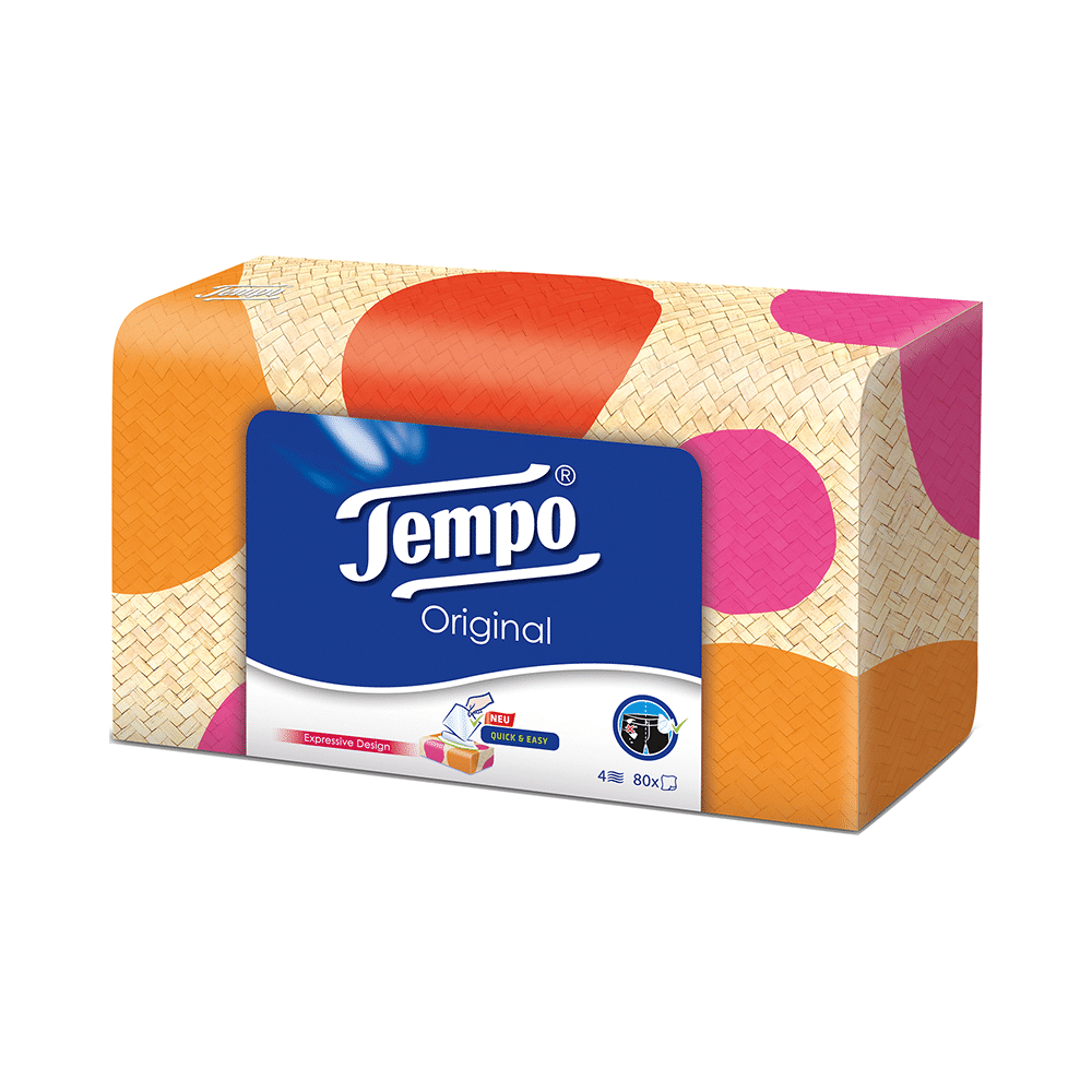 Tempo Original Facial Tissue 4 Ply