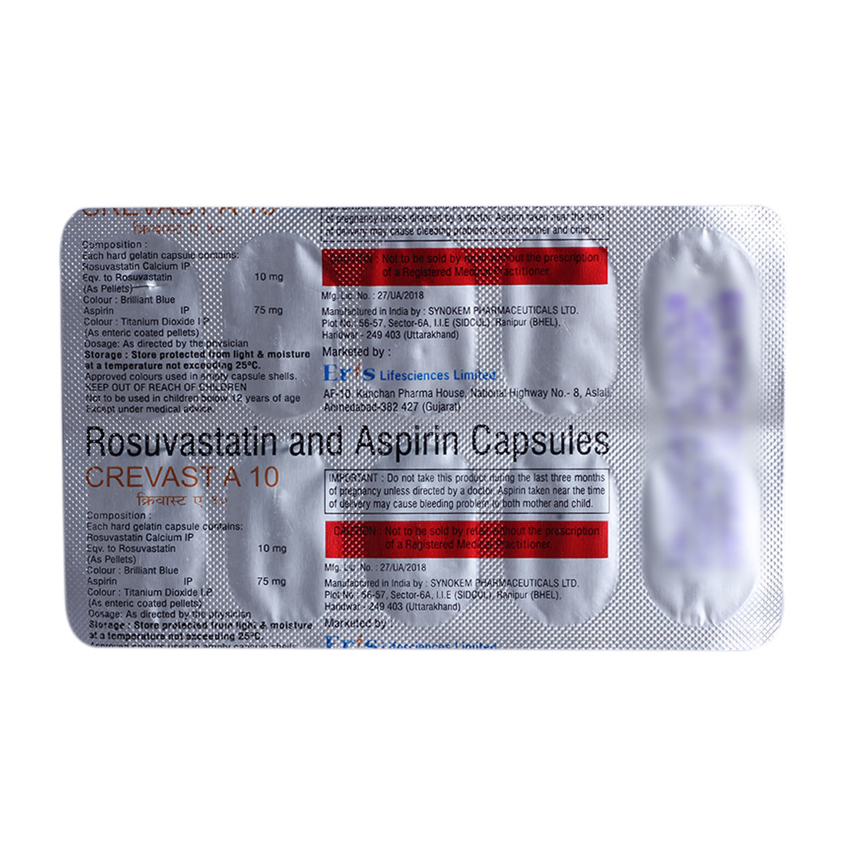 Crevast A 10/75 Tablet - Image 1