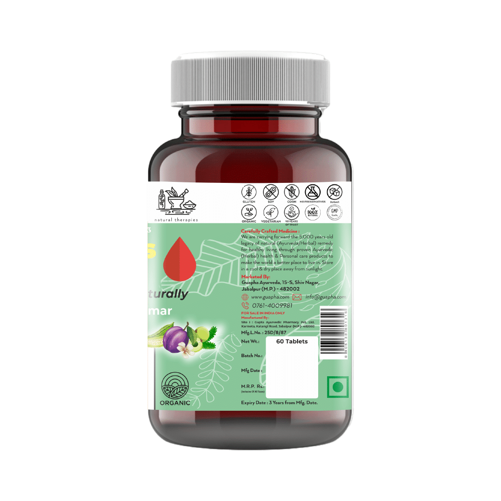 Guapha Ayurveda Diabetes Wellness  Tablet - Image 3