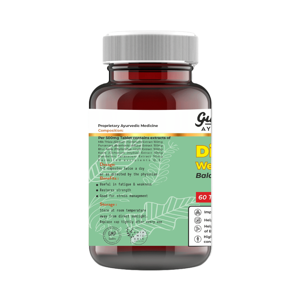 Guapha Ayurveda Diabetes Wellness  Tablet - Image 2