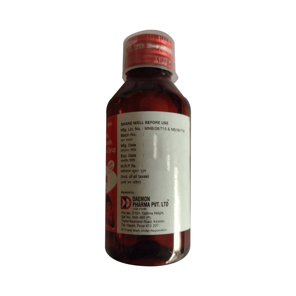 Kufmon-DX Syrup Raspberry Sugar Free - Image 3