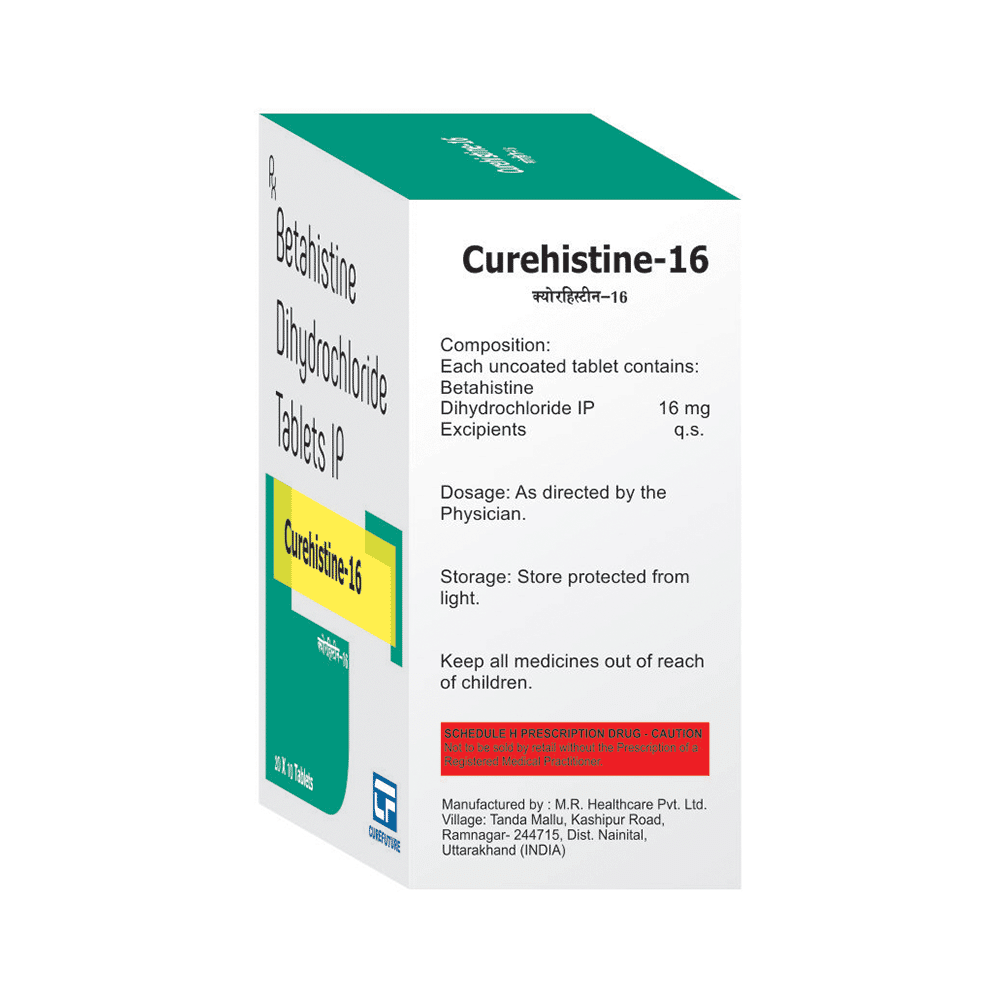 Curehistine 16 Tablet - Image 2