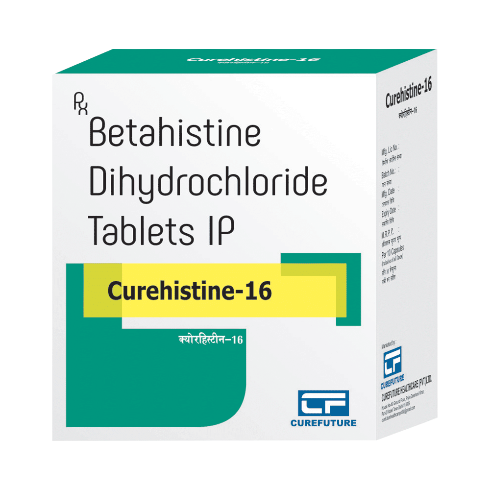 Curehistine 16 Tablet - Image 1