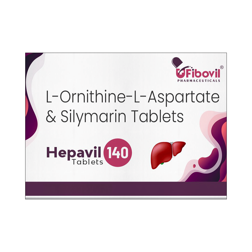 Hepavil 140 Tablet - Image 1