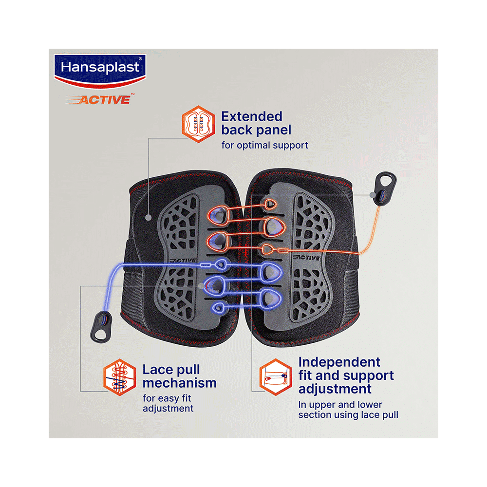 Hansaplast Active Lace Pull LS Support - Image 5