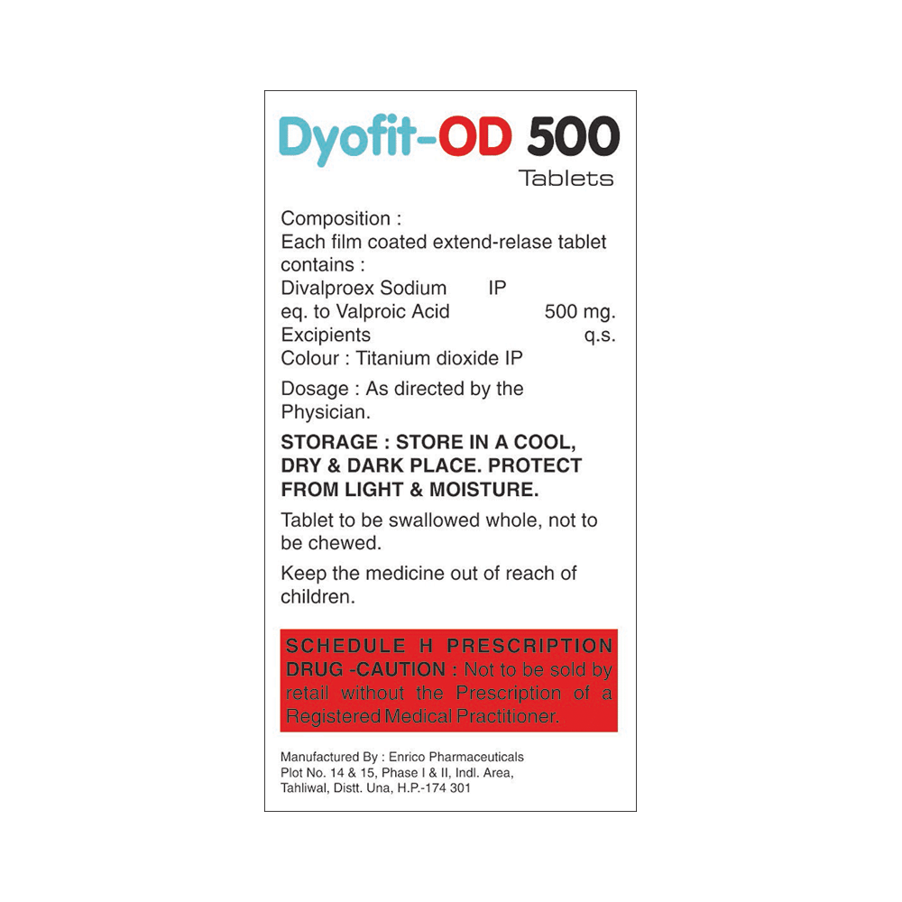 Dyofit-OD 500 Tablet ER - Image 2