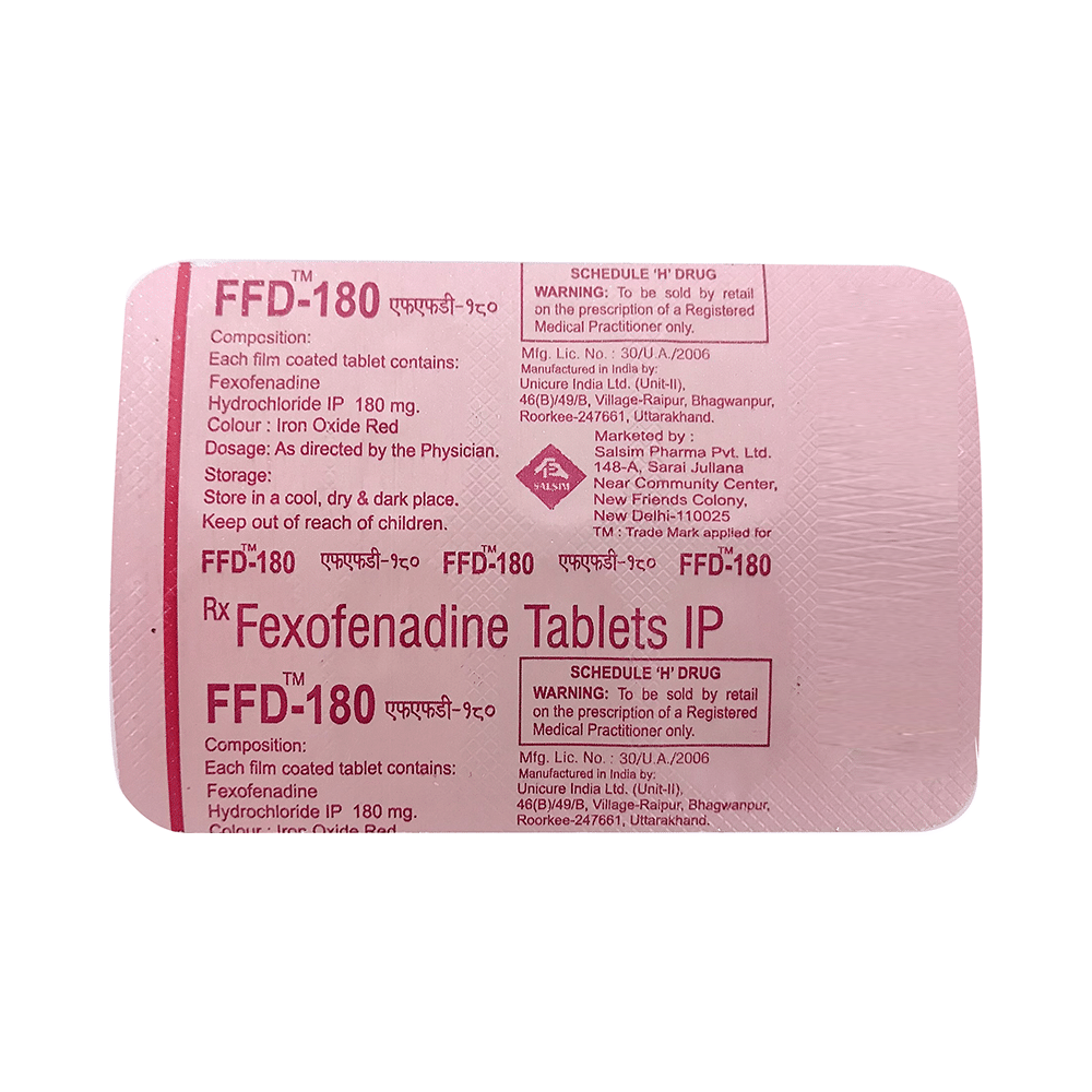 Ffd 180 Tablet