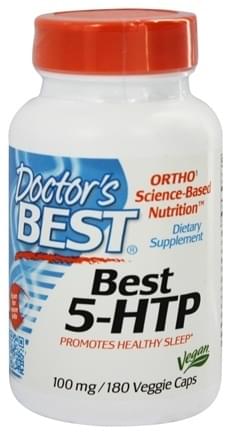 Doctor's Best 5-HTP 100mg Veggie Capsule | Promotes Healthy Sleep - Image 1