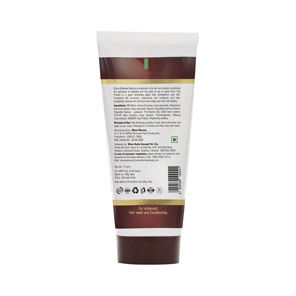 VCare Shikakai Paste for Men & Women (150gm Each) Sulphate Free Paraben Free - Image 2