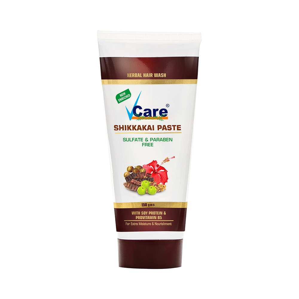 VCare Shikakai Paste for Men & Women (150gm Each) Sulphate Free Paraben Free - Image 3