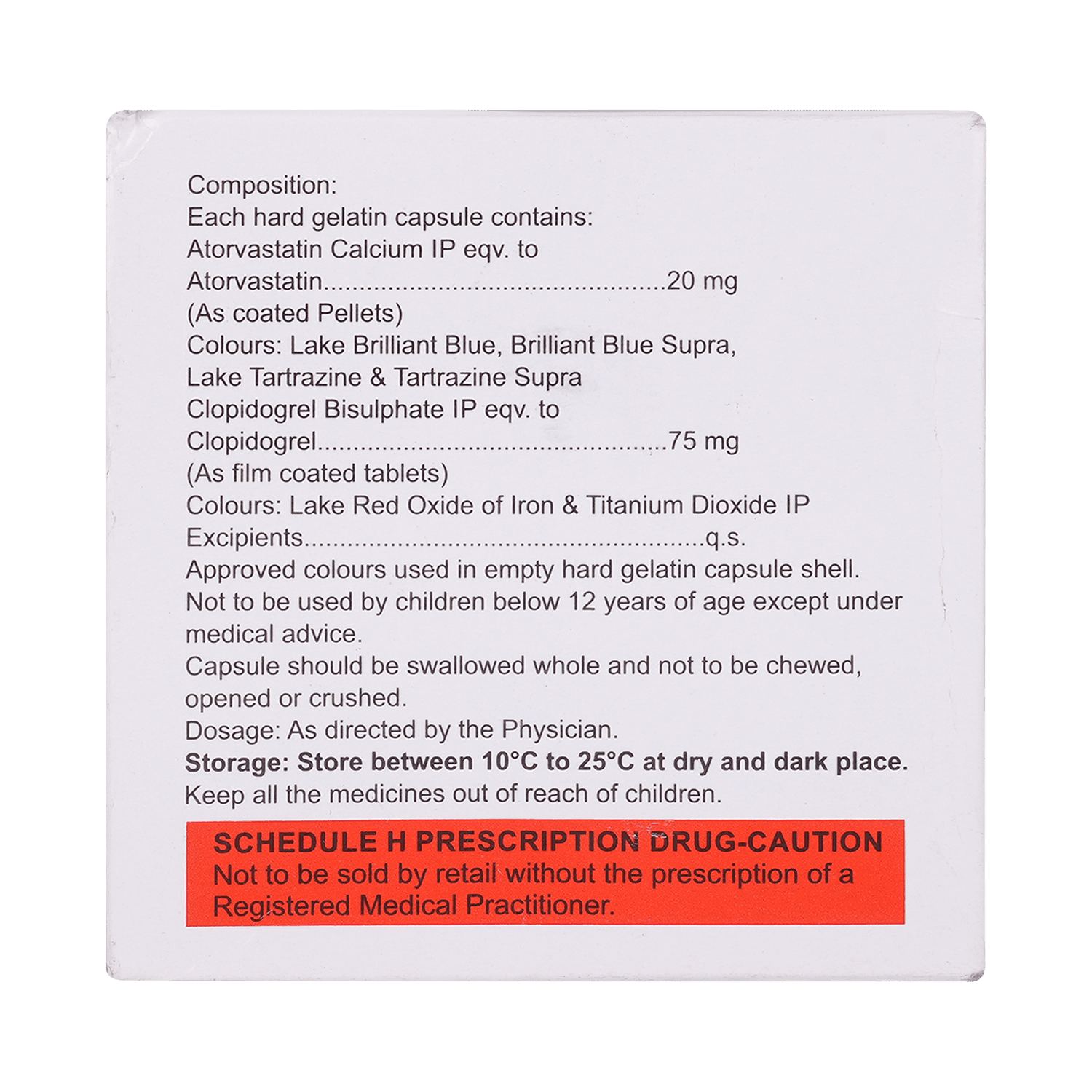 Atorsave CV 20 Capsule - Image 3