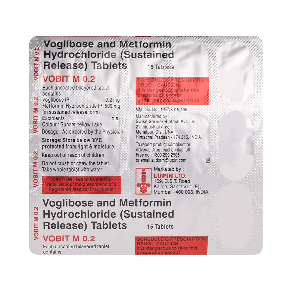 Vobit M 0.2 Tablet SR - Image 2