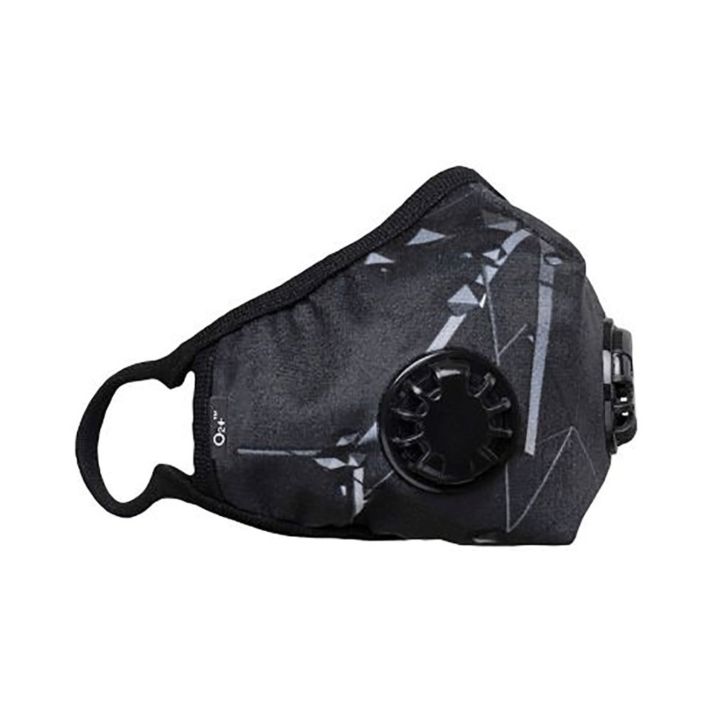 O2+ Stone Reusable Anti Pollution Mask with N99 Active Carbon Grade Filter Medium - Image 2