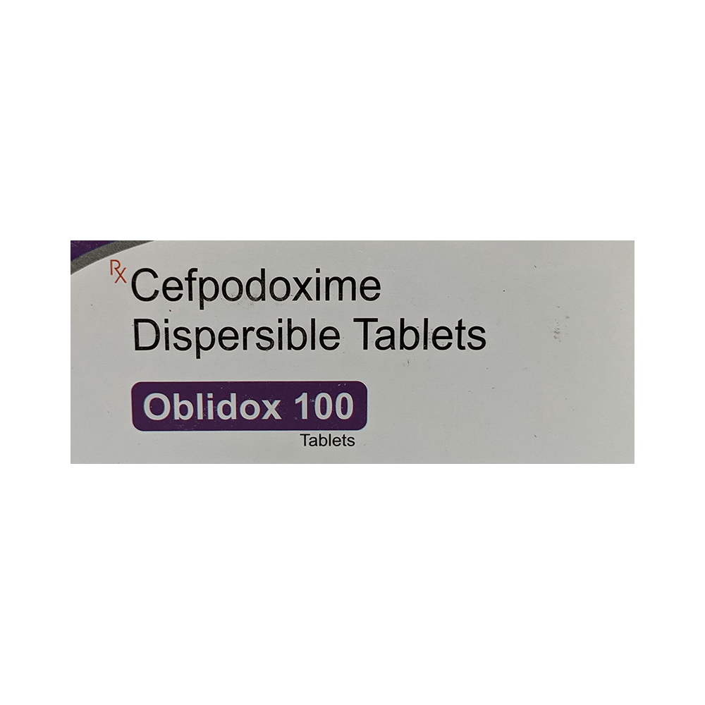 Oblidox 100 Tablet DT - Image 1
