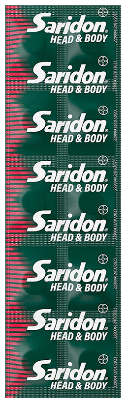 Saridon Head & Body Tablet - Image 1