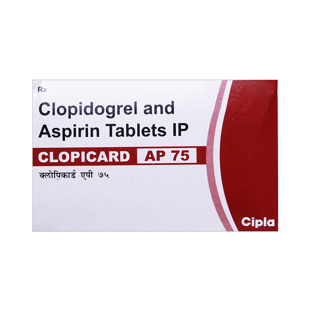 Clopicard AP 75 Tablet - Image 1