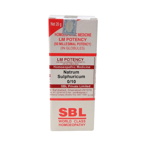SBL Natrum Sulphuricum 0/10 LM