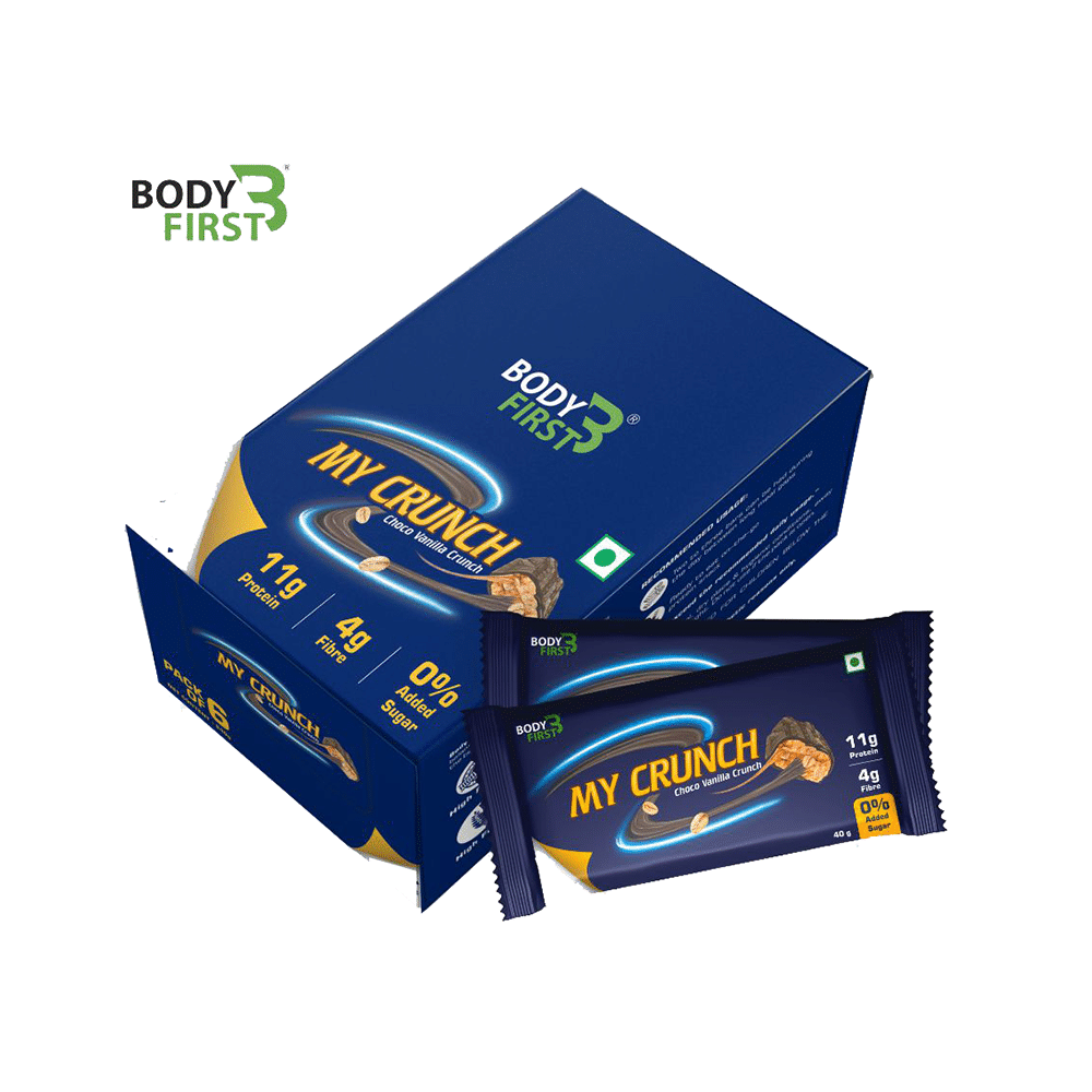 Body First My Crunch Protein Bar (40gm Each) - Image 4