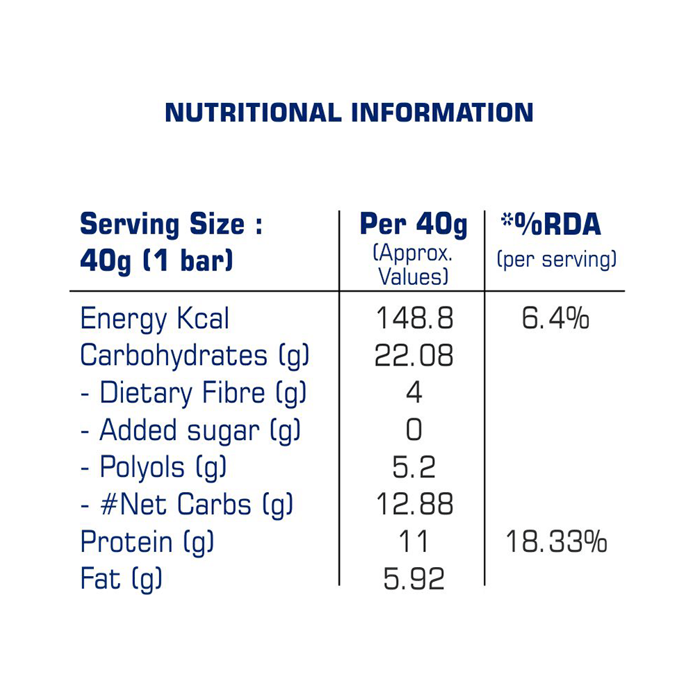 Body First My Crunch Protein Bar (40gm Each) - Image 6