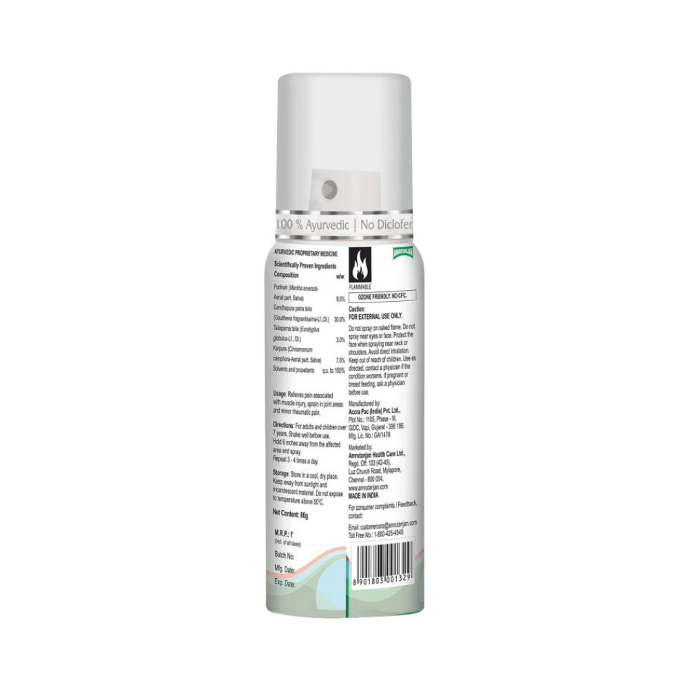 Amrutanjan Advanced Joint Muscle + Spray - Image 2