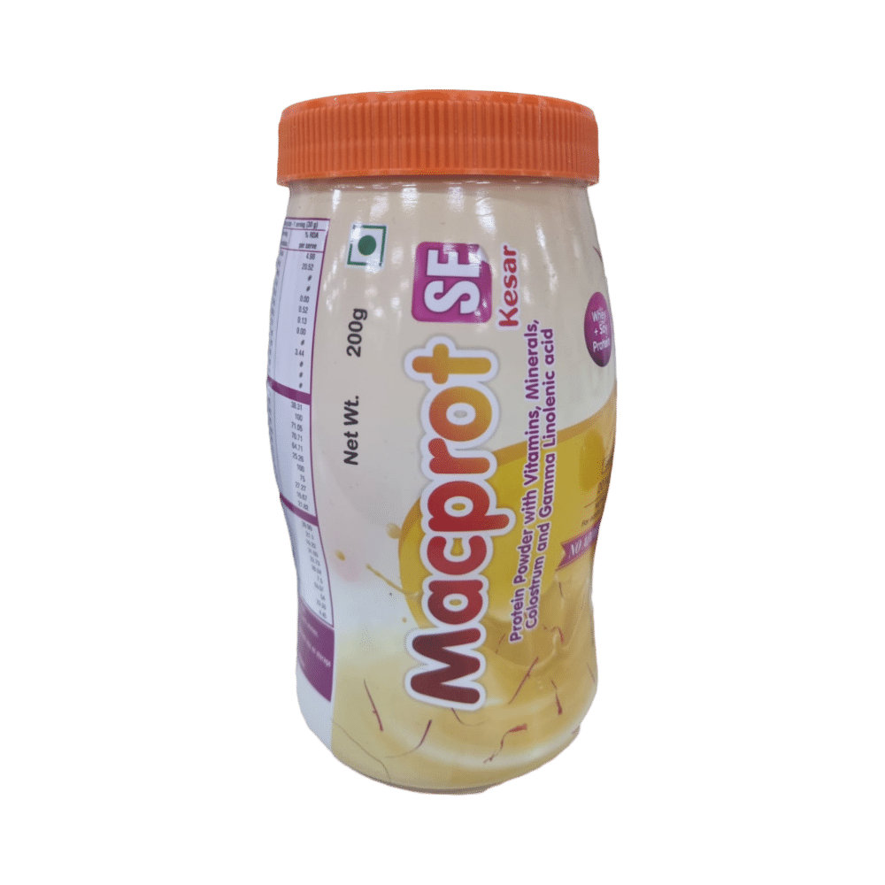 Macprot Protein with Vitamins & Minerals | Flavour Kesar Powder Sugar Free - Image 1