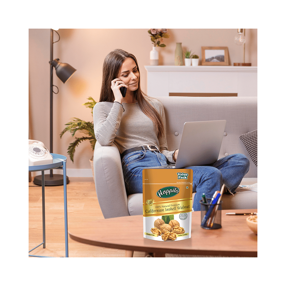 Happilo 100% Natural Premium Californian Inshell Walnut Gluten Free - Image 6