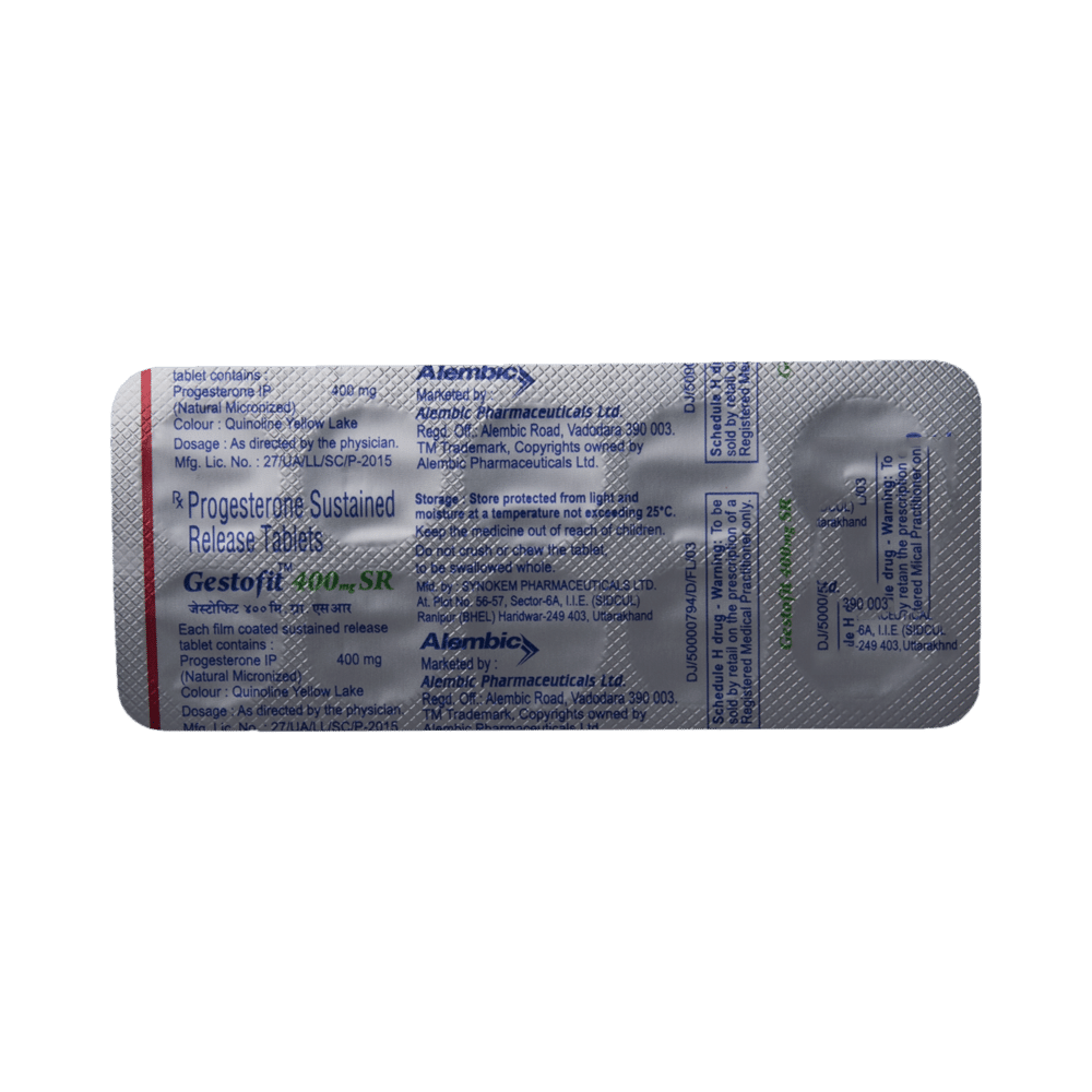 Gestofit 400mg SR Tablet - Image 5