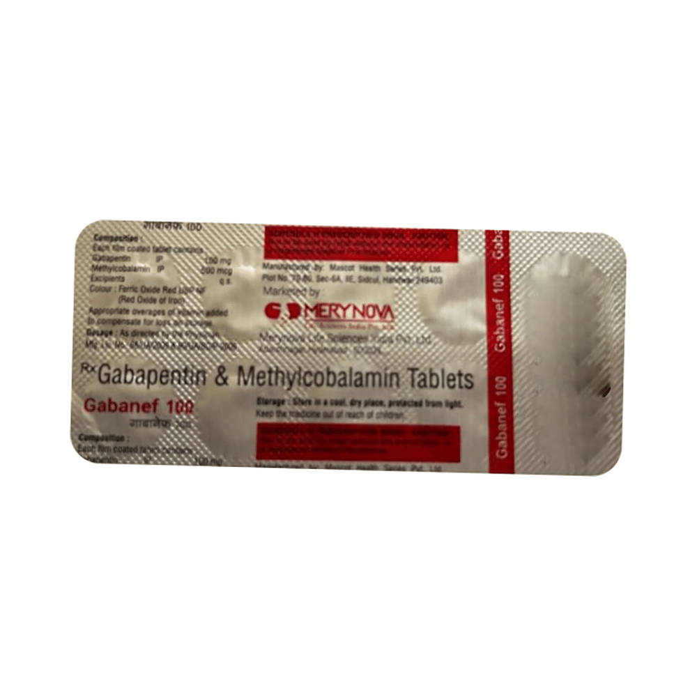 Gabanef 100 Tablet - Image 3