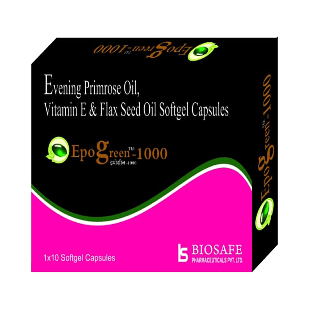 Epogreen 1000 Softgel Capsule - Image 1