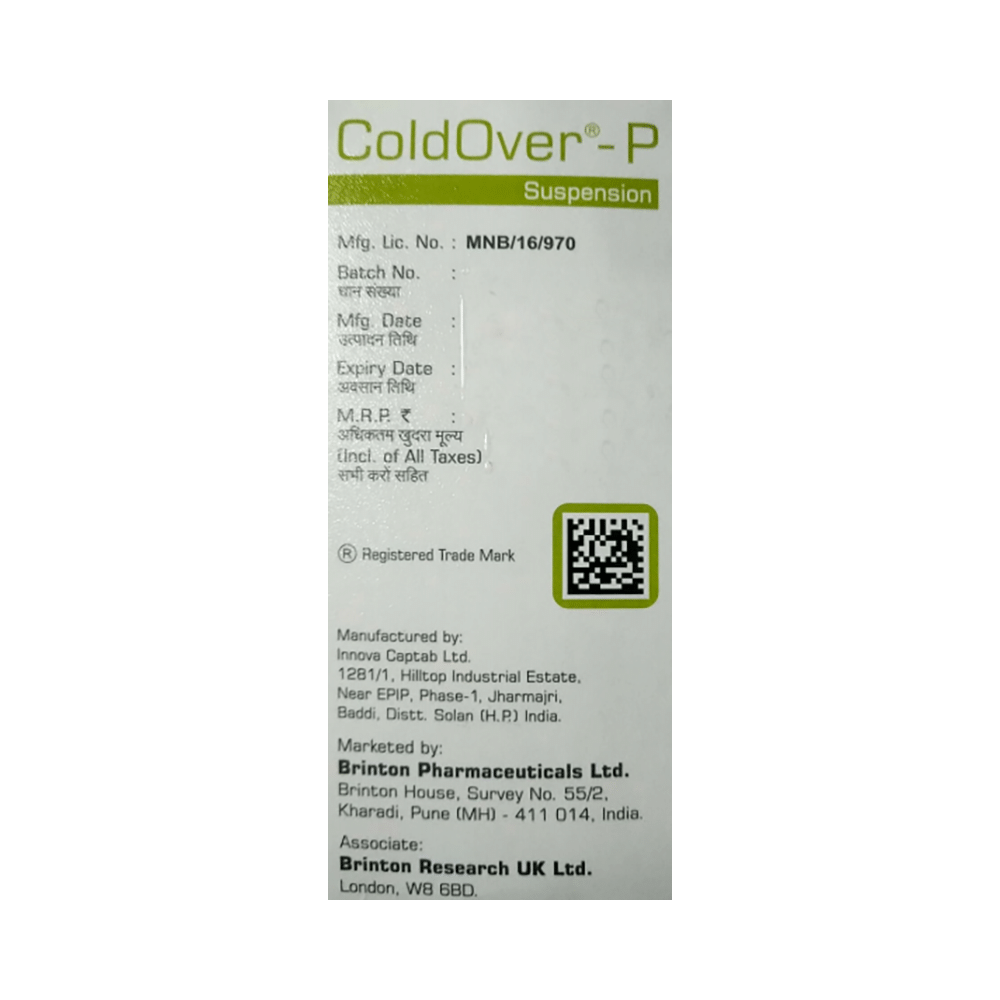 Coldover-P Oral Suspension Orange - Image 3