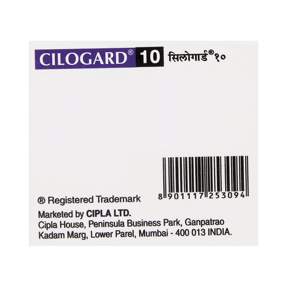 Cilogard 10 Tablet - Image 3