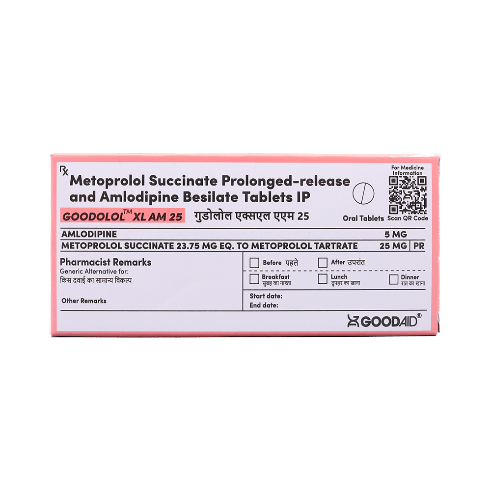 Goodolol XL AM 25 Tablet