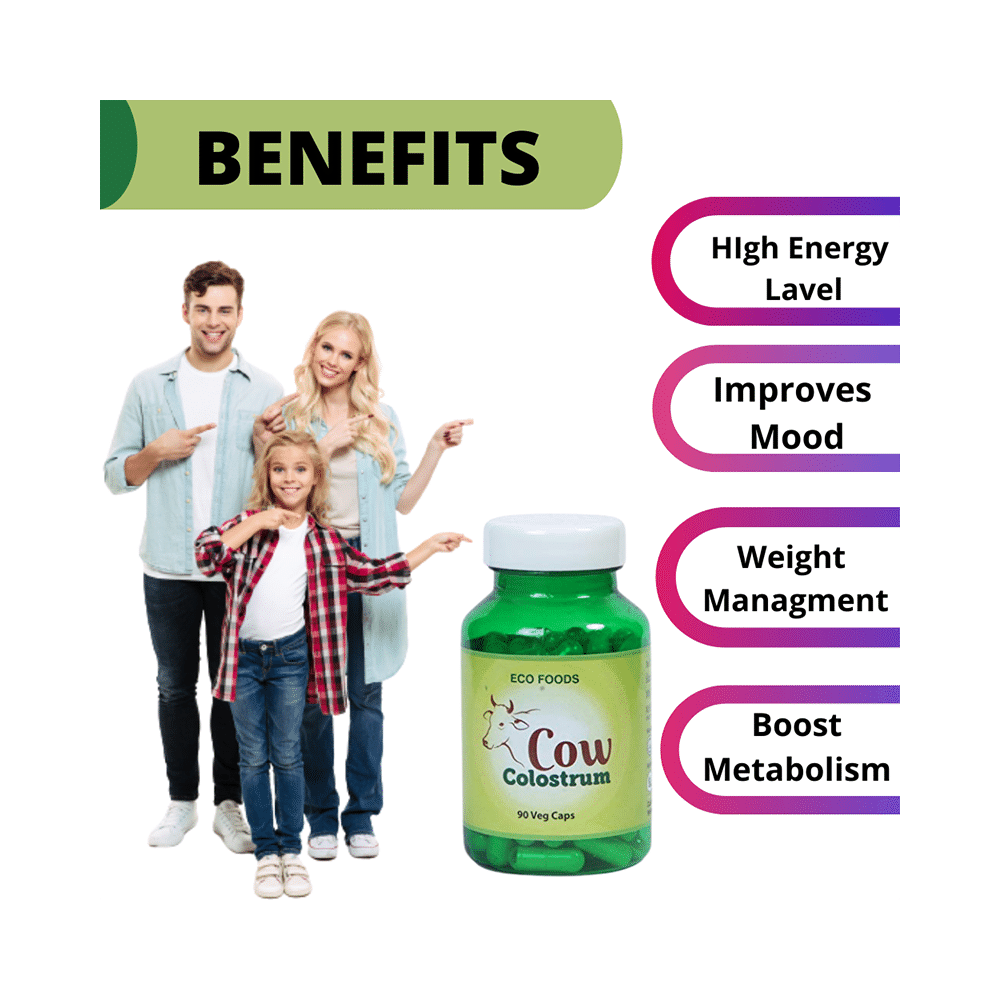 Eco Foods Cow Colostrum Veg Caps - Image 3